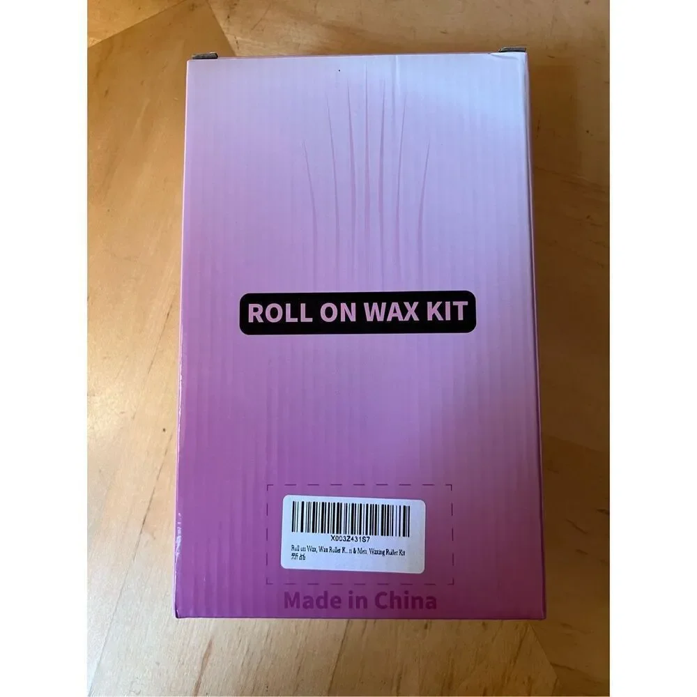 New in Box! Roll On Wax Kit Honey and Rose with 50 Waxing Strips